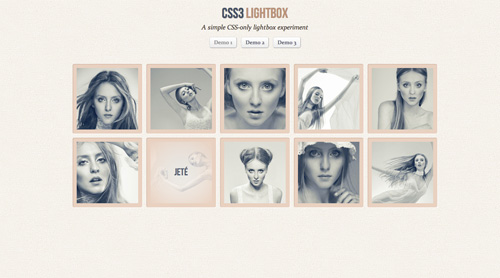 Lightbox jQuery CSS3